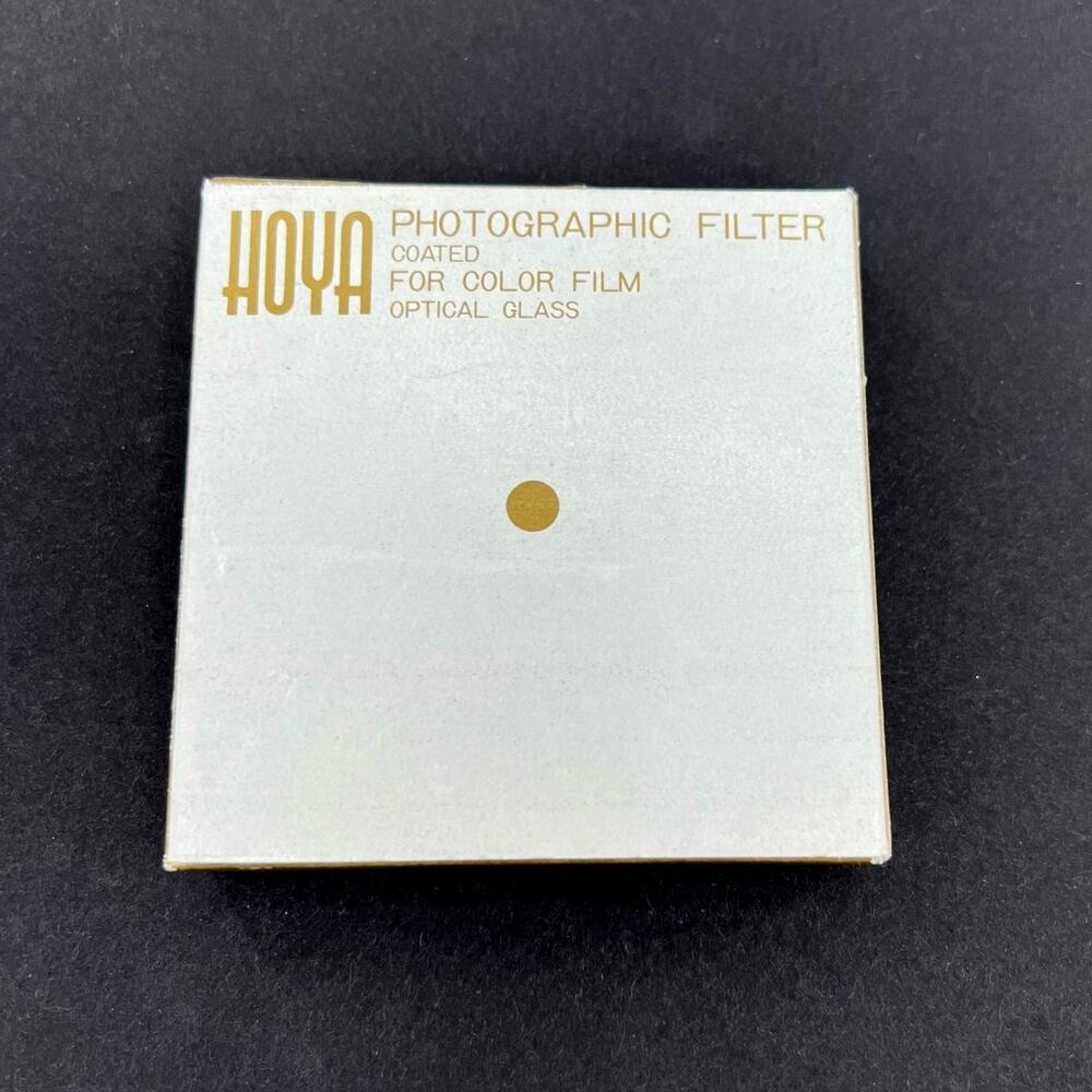 Hoya 58.0s Type D Morn and Eve (82A) filter.